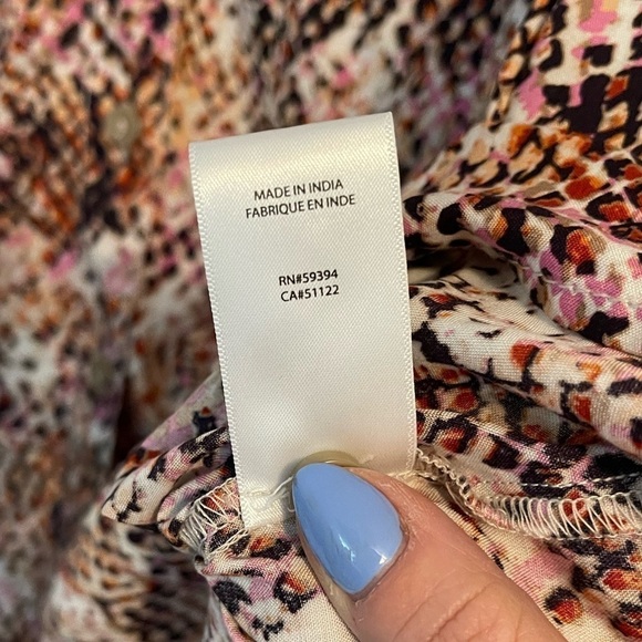 Beach Lunch Lounge Janera Floral Tie Front Top - Picture 6 of 6